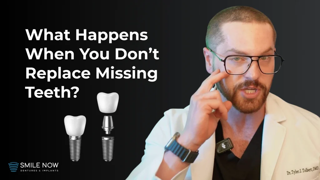 Thumbnail image for a video about why you should replace missing teeth ASAP.